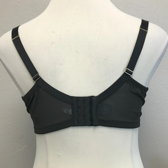 Cacique Rainbow Metallic Embroidery Lace Boost Balconette Bra - Size 42DDD - Picture 3 of 4